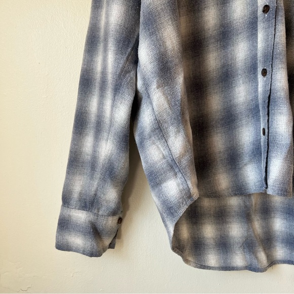 CLOSET CLOSING TODAY • LAST CHANCE✨reformation harper relaxed flannel - Picture 4 of 6